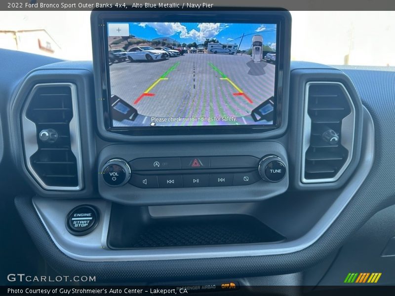 Alto Blue Metallic / Navy Pier 2022 Ford Bronco Sport Outer Banks 4x4