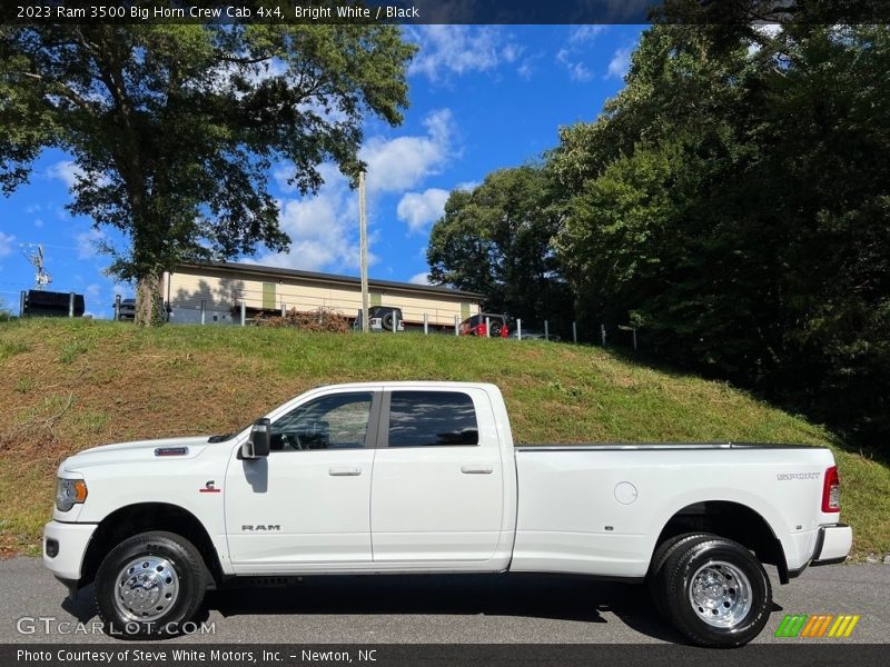 Bright White / Black 2023 Ram 3500 Big Horn Crew Cab 4x4