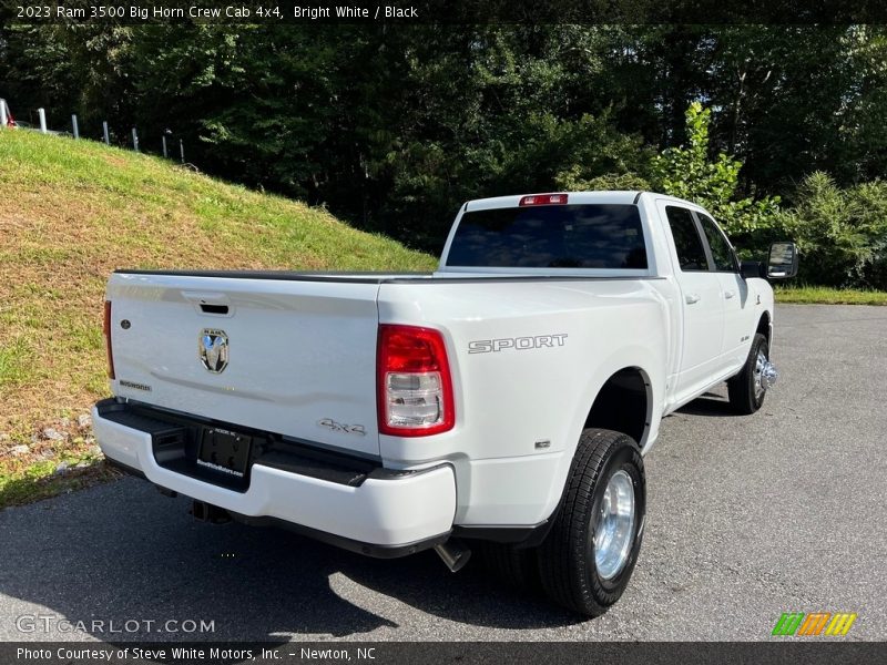 Bright White / Black 2023 Ram 3500 Big Horn Crew Cab 4x4