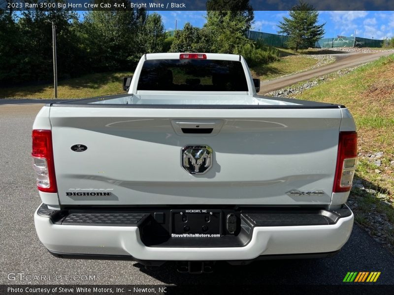 Bright White / Black 2023 Ram 3500 Big Horn Crew Cab 4x4
