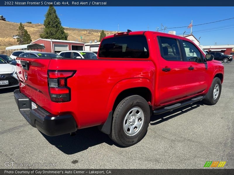 Red Alert / Charcoal 2022 Nissan Frontier S Crew Cab 4x4