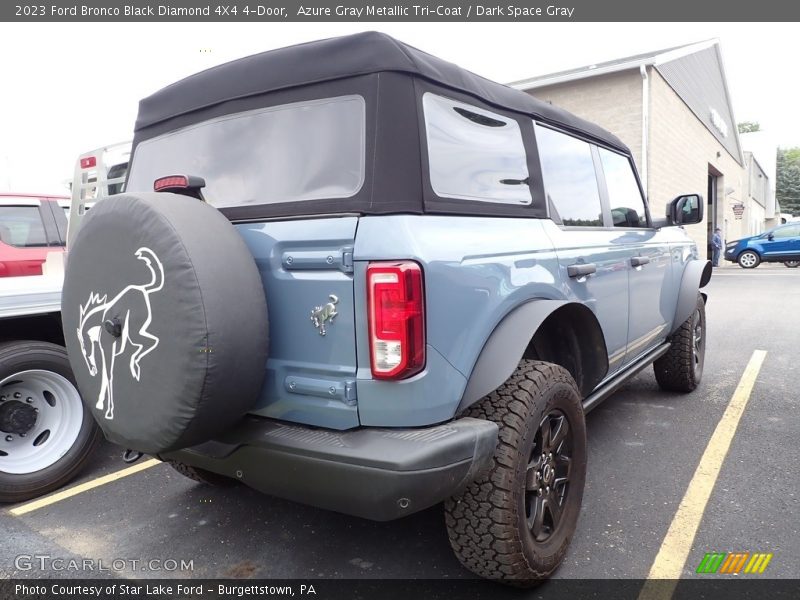 Azure Gray Metallic Tri-Coat / Dark Space Gray 2023 Ford Bronco Black Diamond 4X4 4-Door