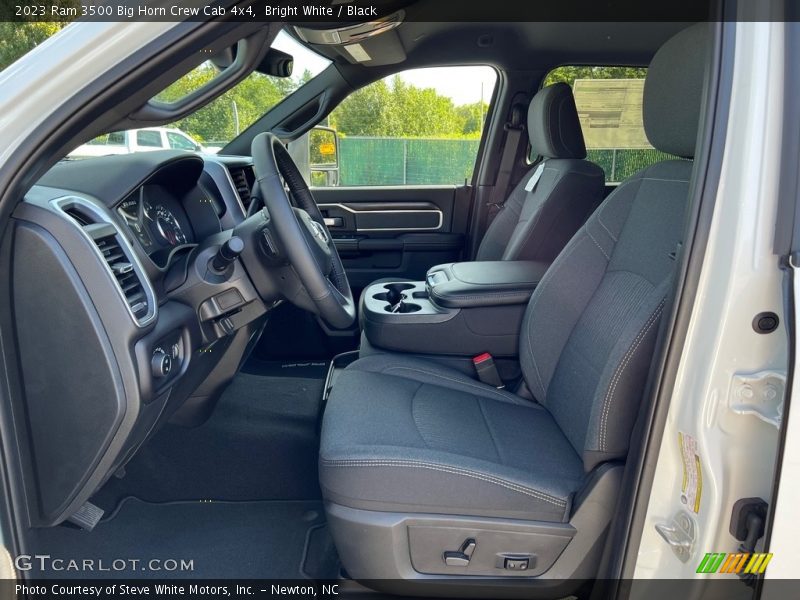 Bright White / Black 2023 Ram 3500 Big Horn Crew Cab 4x4