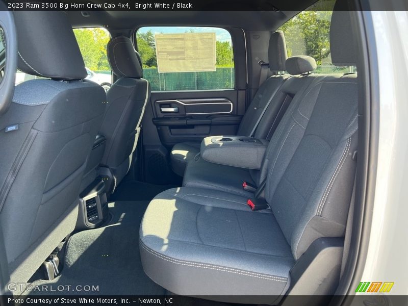 Bright White / Black 2023 Ram 3500 Big Horn Crew Cab 4x4