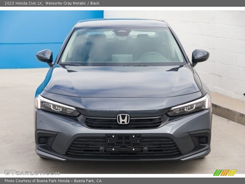Meteorite Gray Metallic / Black 2023 Honda Civic LX