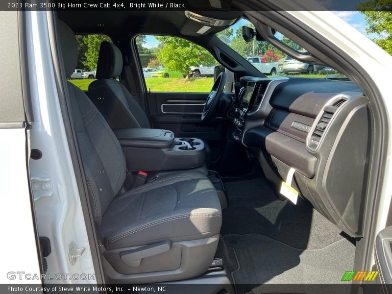 Bright White / Black 2023 Ram 3500 Big Horn Crew Cab 4x4