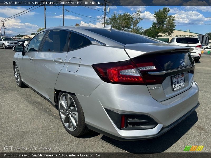 Solar Silver Metallic / Black 2018 Honda Clarity Plug In Hybrid