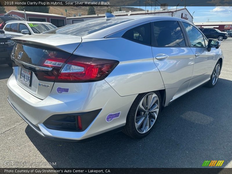 Solar Silver Metallic / Black 2018 Honda Clarity Plug In Hybrid