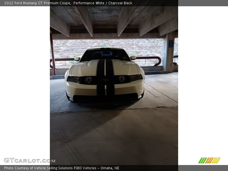 Performance White / Charcoal Black 2012 Ford Mustang GT Premium Coupe