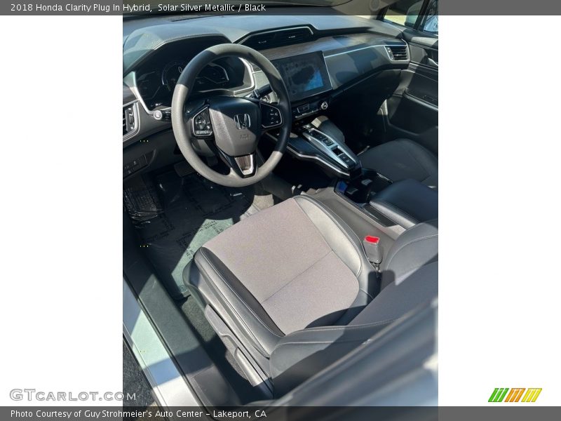 Solar Silver Metallic / Black 2018 Honda Clarity Plug In Hybrid