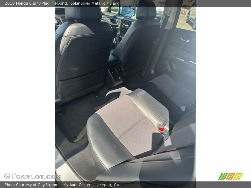 Solar Silver Metallic / Black 2018 Honda Clarity Plug In Hybrid