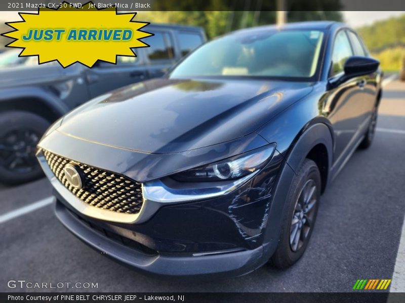Jet Black Mica / Black 2021 Mazda CX-30 FWD