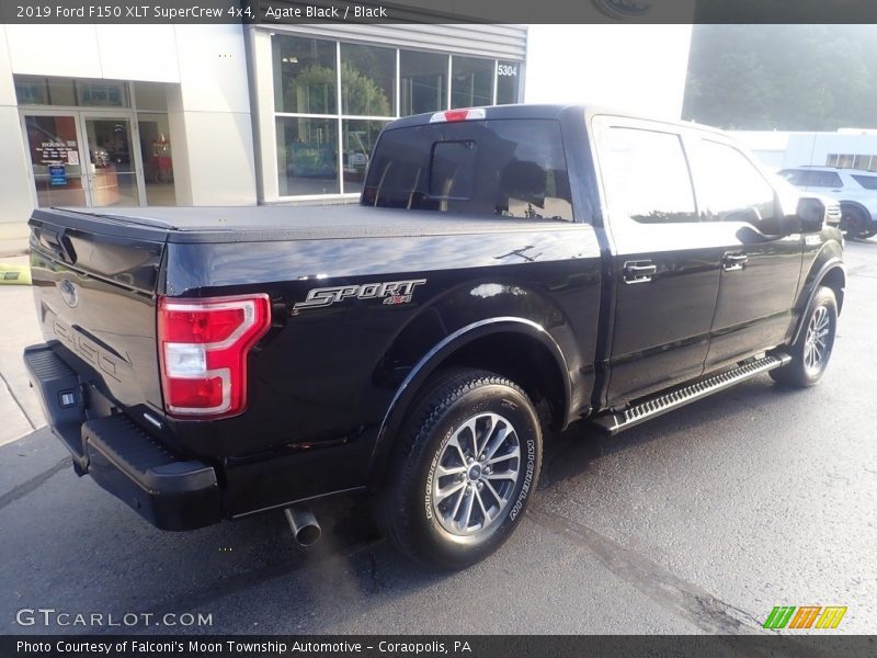 Agate Black / Black 2019 Ford F150 XLT SuperCrew 4x4