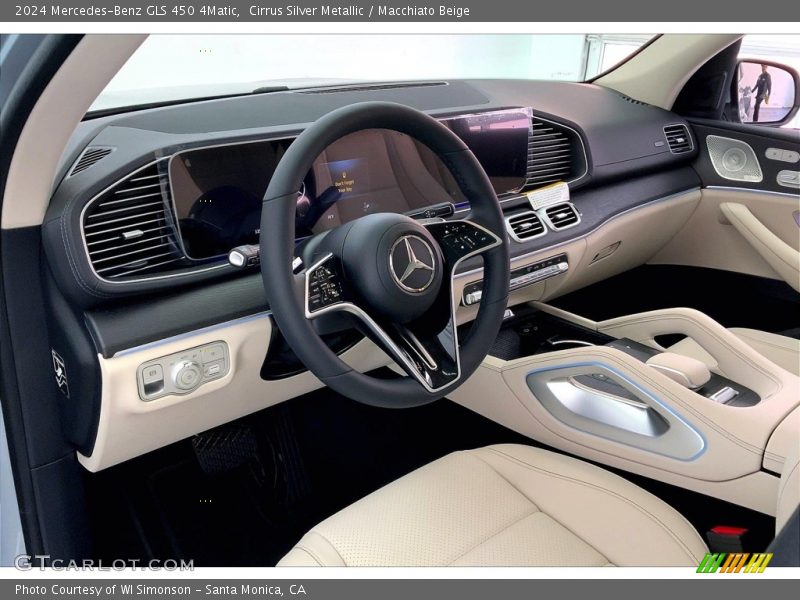  2024 GLS 450 4Matic Macchiato Beige Interior