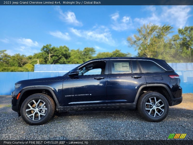 Midnight Sky / Global Black 2023 Jeep Grand Cherokee Limited 4x4