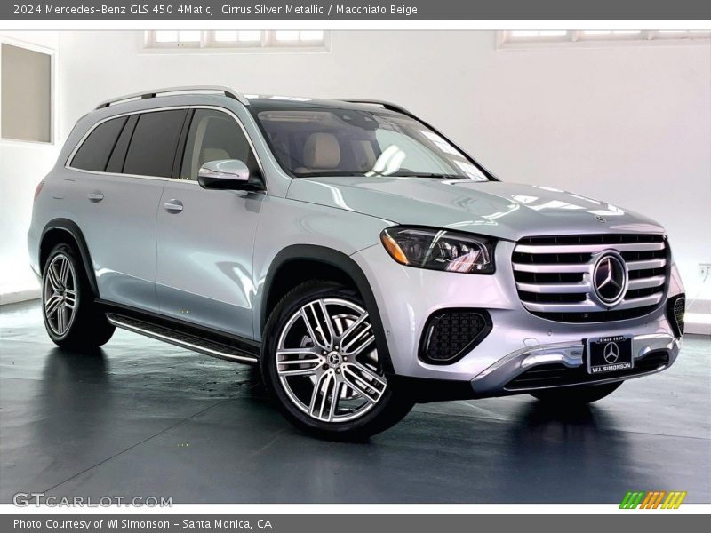 Front 3/4 View of 2024 GLS 450 4Matic