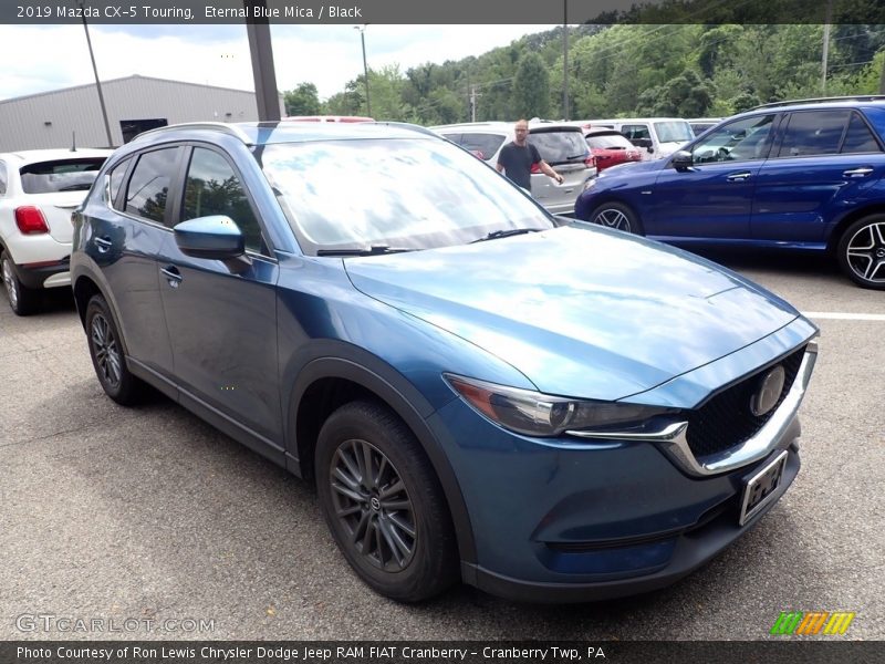 Eternal Blue Mica / Black 2019 Mazda CX-5 Touring