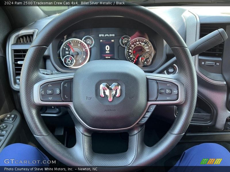  2024 2500 Tradesman Crew Cab 4x4 Steering Wheel