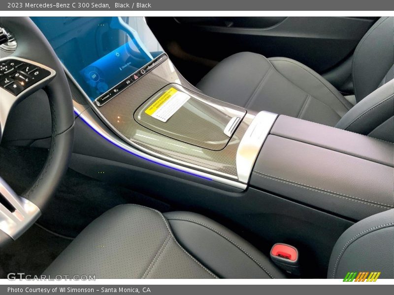 Black / Black 2023 Mercedes-Benz C 300 Sedan