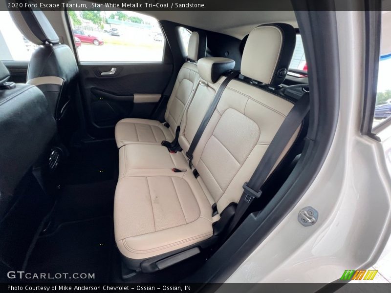 Rear Seat of 2020 Escape Titanium