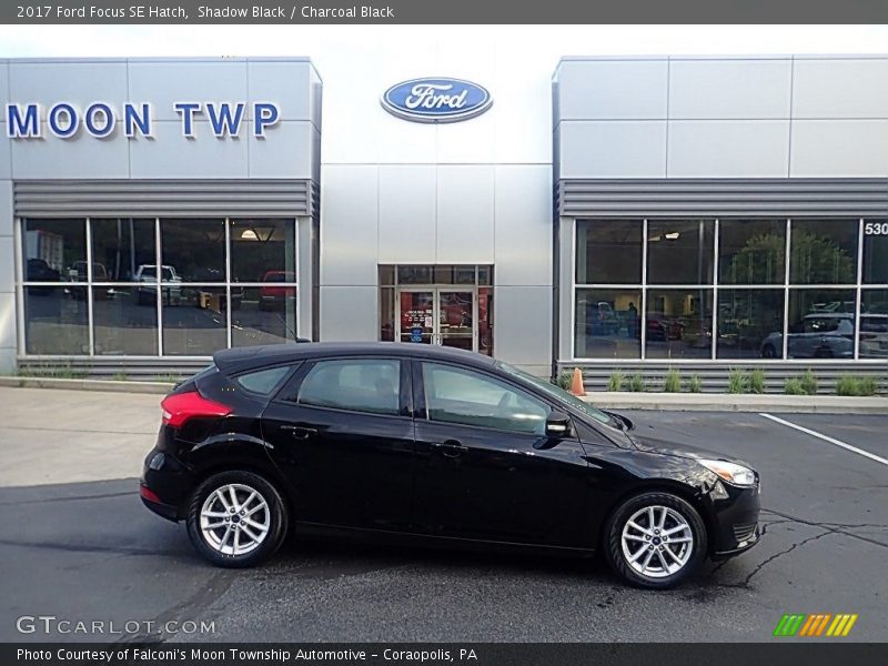 Shadow Black / Charcoal Black 2017 Ford Focus SE Hatch