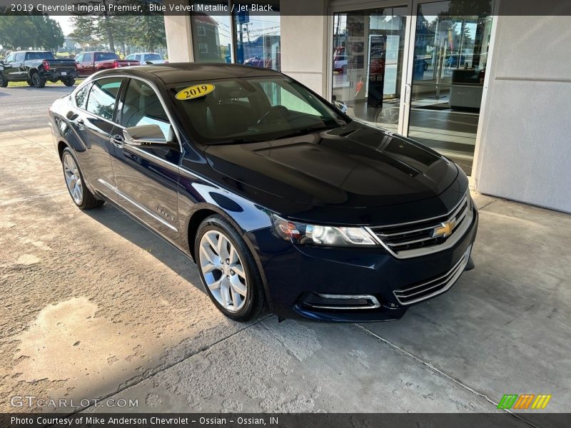 Blue Velvet Metallic / Jet Black 2019 Chevrolet Impala Premier