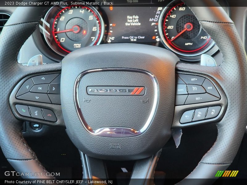 Sublime Metallic / Black 2023 Dodge Charger GT AWD Plus