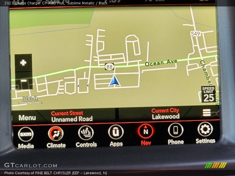 Sublime Metallic / Black 2023 Dodge Charger GT AWD Plus
