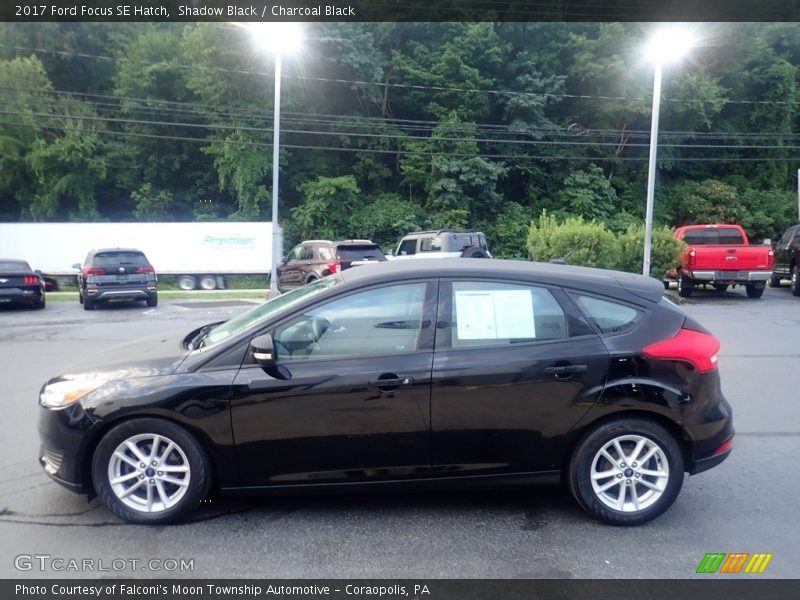 Shadow Black / Charcoal Black 2017 Ford Focus SE Hatch