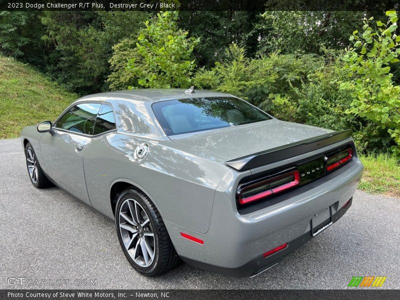 Destroyer Grey / Black 2023 Dodge Challenger R/T Plus