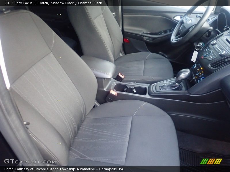Shadow Black / Charcoal Black 2017 Ford Focus SE Hatch