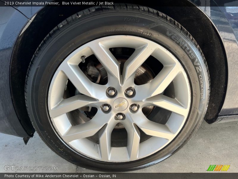 Blue Velvet Metallic / Jet Black 2019 Chevrolet Impala Premier
