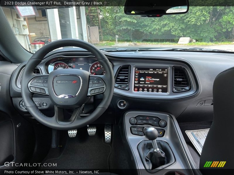 Destroyer Grey / Black 2023 Dodge Challenger R/T Plus