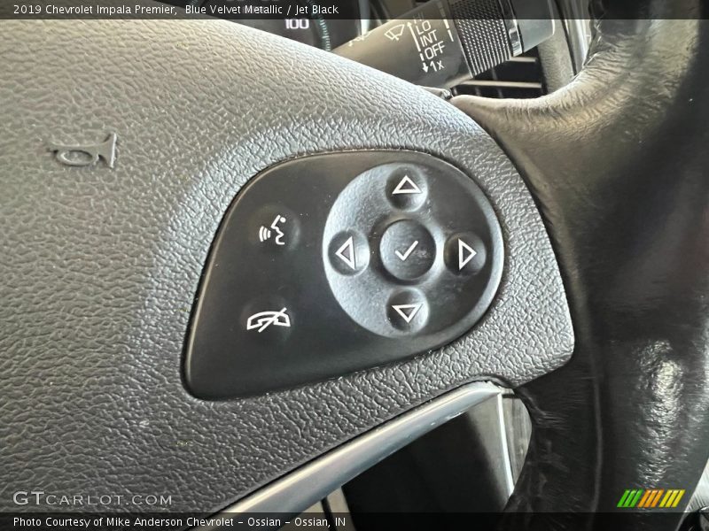 Blue Velvet Metallic / Jet Black 2019 Chevrolet Impala Premier