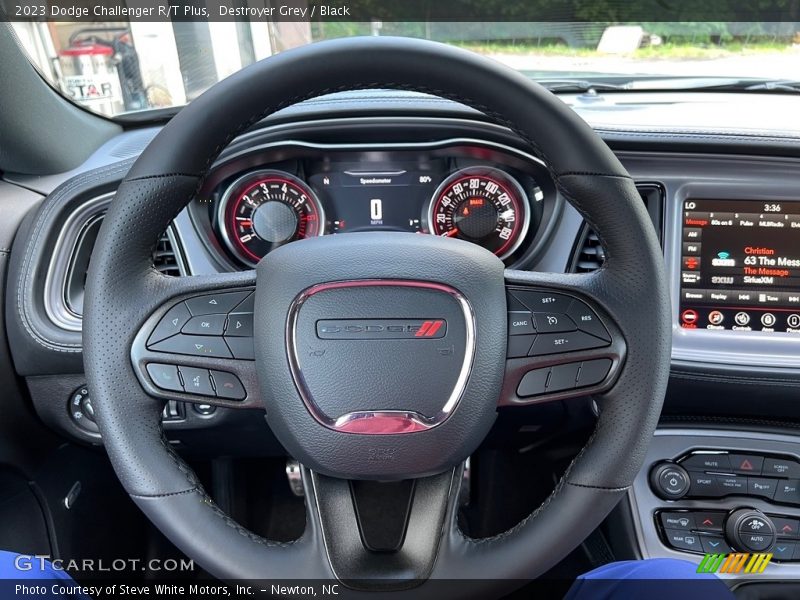 Destroyer Grey / Black 2023 Dodge Challenger R/T Plus