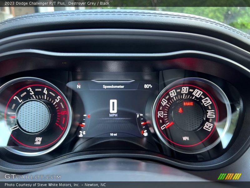 Destroyer Grey / Black 2023 Dodge Challenger R/T Plus