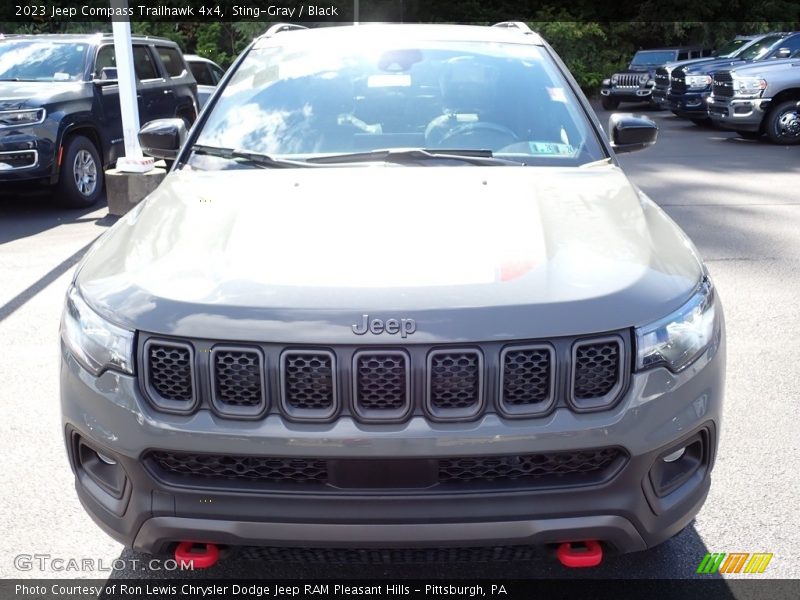 Sting-Gray / Black 2023 Jeep Compass Trailhawk 4x4