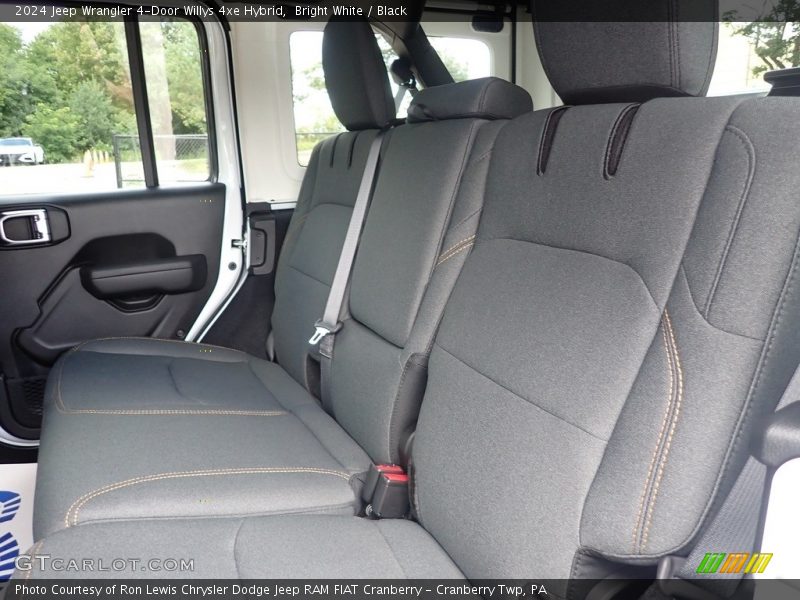 Bright White / Black 2024 Jeep Wrangler 4-Door Willys 4xe Hybrid