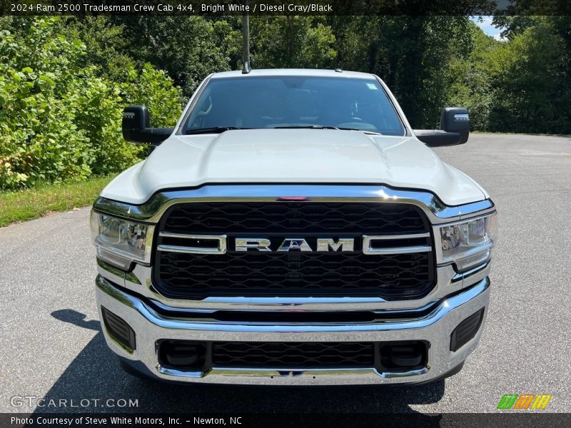 Bright White / Diesel Gray/Black 2024 Ram 2500 Tradesman Crew Cab 4x4