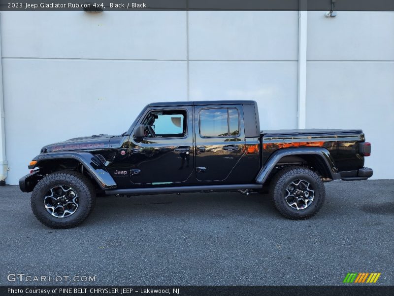 Black / Black 2023 Jeep Gladiator Rubicon 4x4