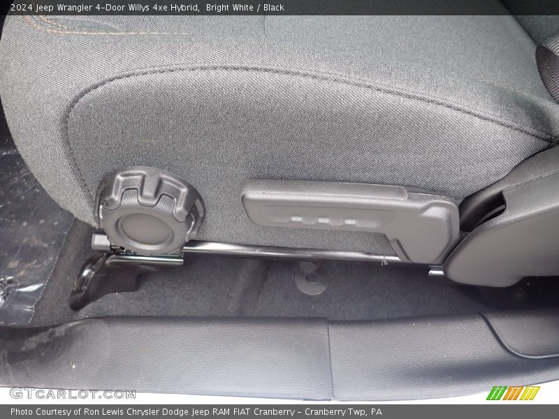 Bright White / Black 2024 Jeep Wrangler 4-Door Willys 4xe Hybrid