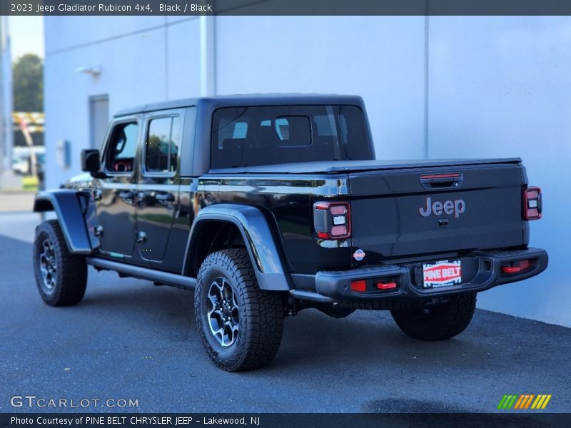 Black / Black 2023 Jeep Gladiator Rubicon 4x4