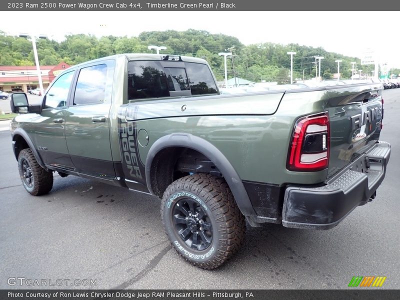 Timberline Green Pearl / Black 2023 Ram 2500 Power Wagon Crew Cab 4x4