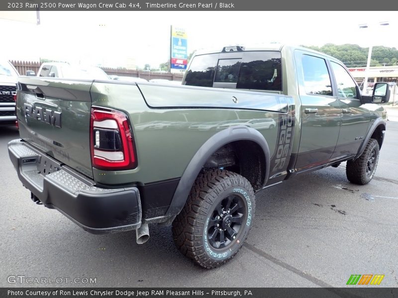 Timberline Green Pearl / Black 2023 Ram 2500 Power Wagon Crew Cab 4x4