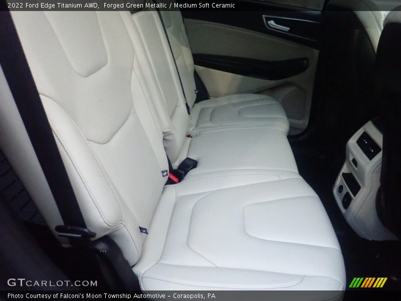 Forged Green Metallic / Medium Soft Ceramic 2022 Ford Edge Titanium AWD
