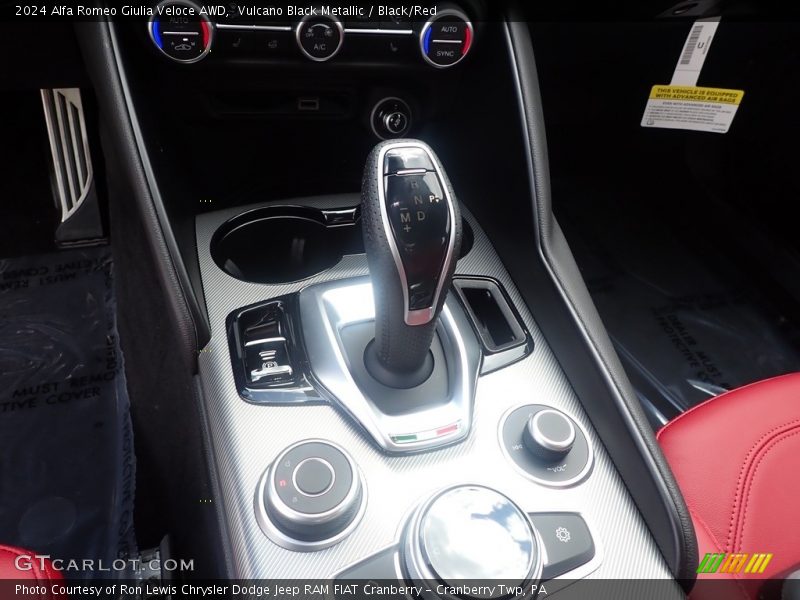  2024 Giulia Veloce AWD 8 Speed Automatic Shifter