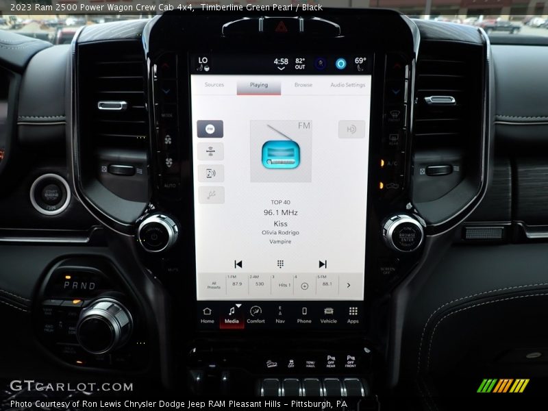 Controls of 2023 2500 Power Wagon Crew Cab 4x4