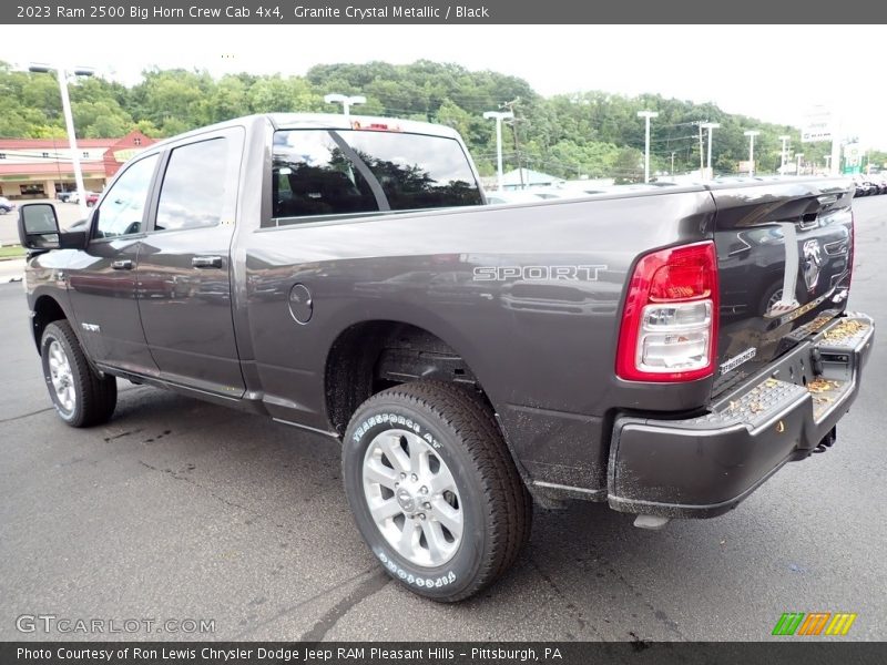 Granite Crystal Metallic / Black 2023 Ram 2500 Big Horn Crew Cab 4x4