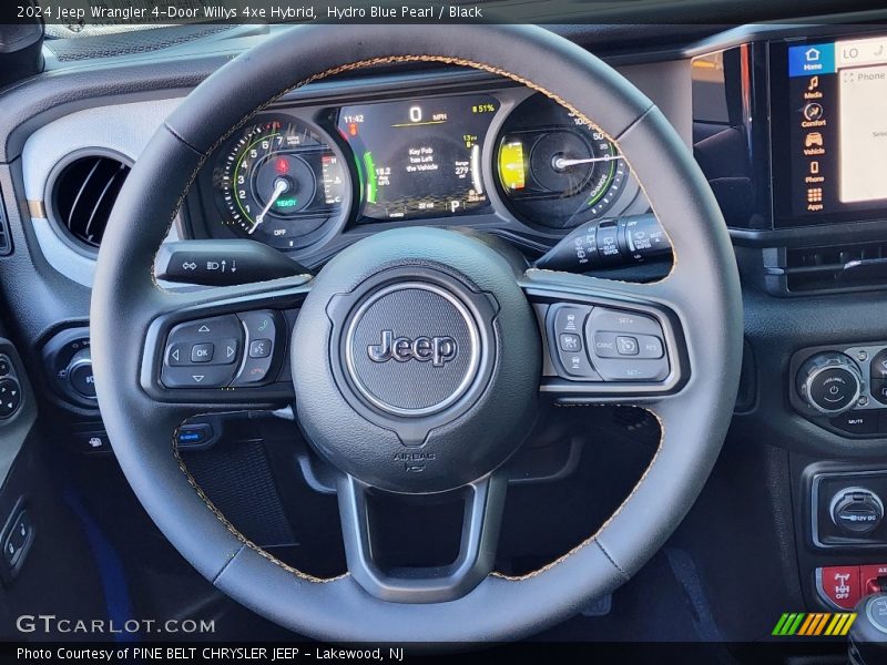  2024 Wrangler 4-Door Willys 4xe Hybrid Steering Wheel