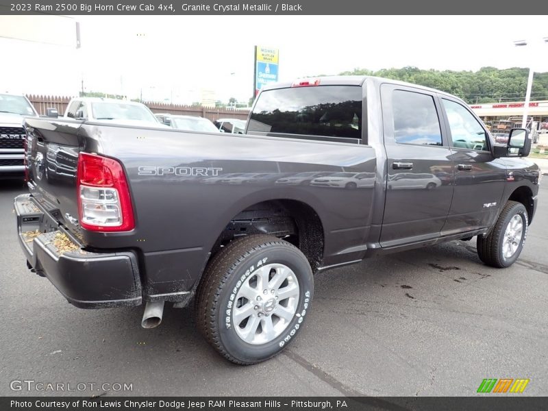 Granite Crystal Metallic / Black 2023 Ram 2500 Big Horn Crew Cab 4x4